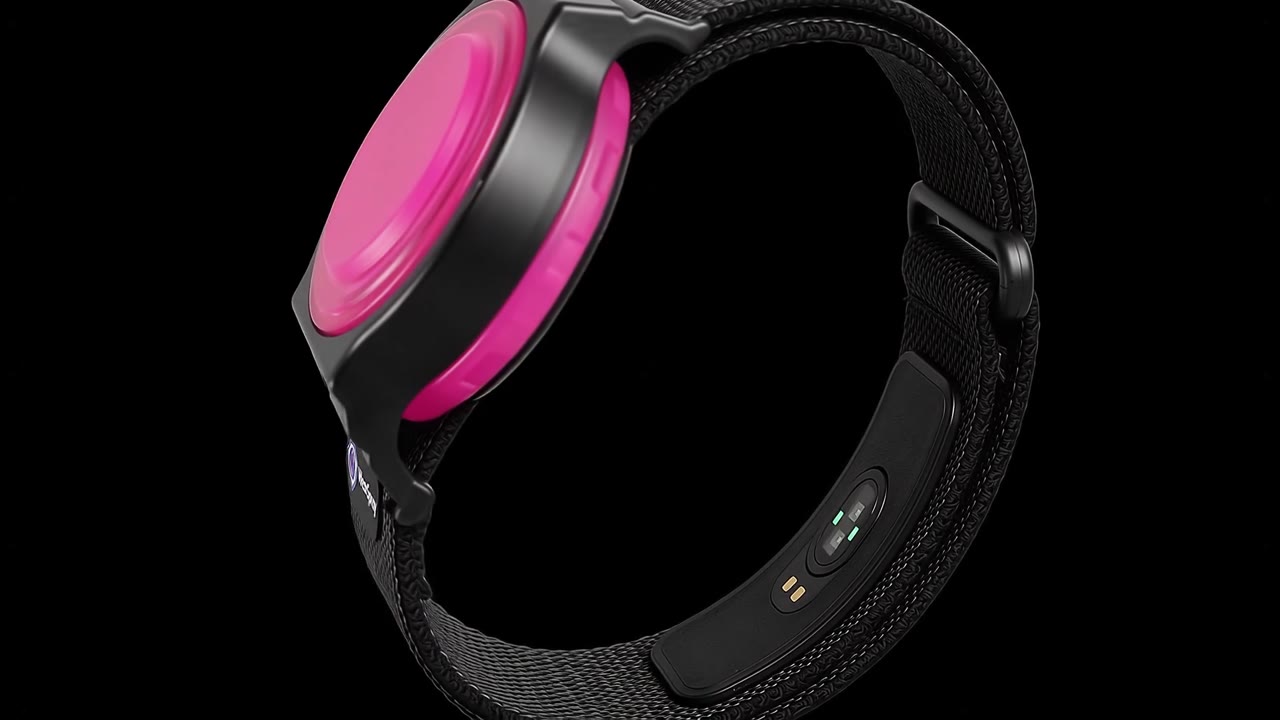WearSpray band, 360 degree view