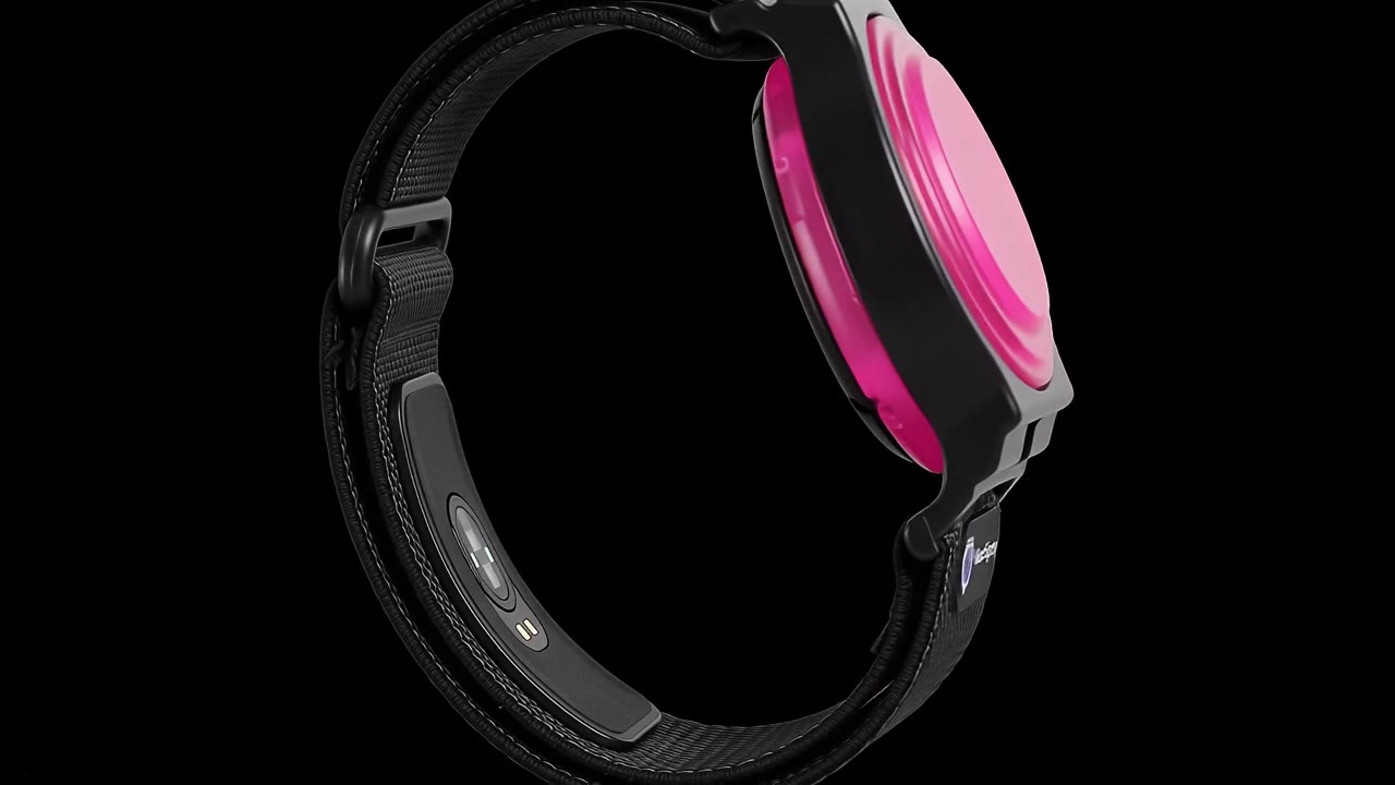 WearSpray band, 360 degree view
